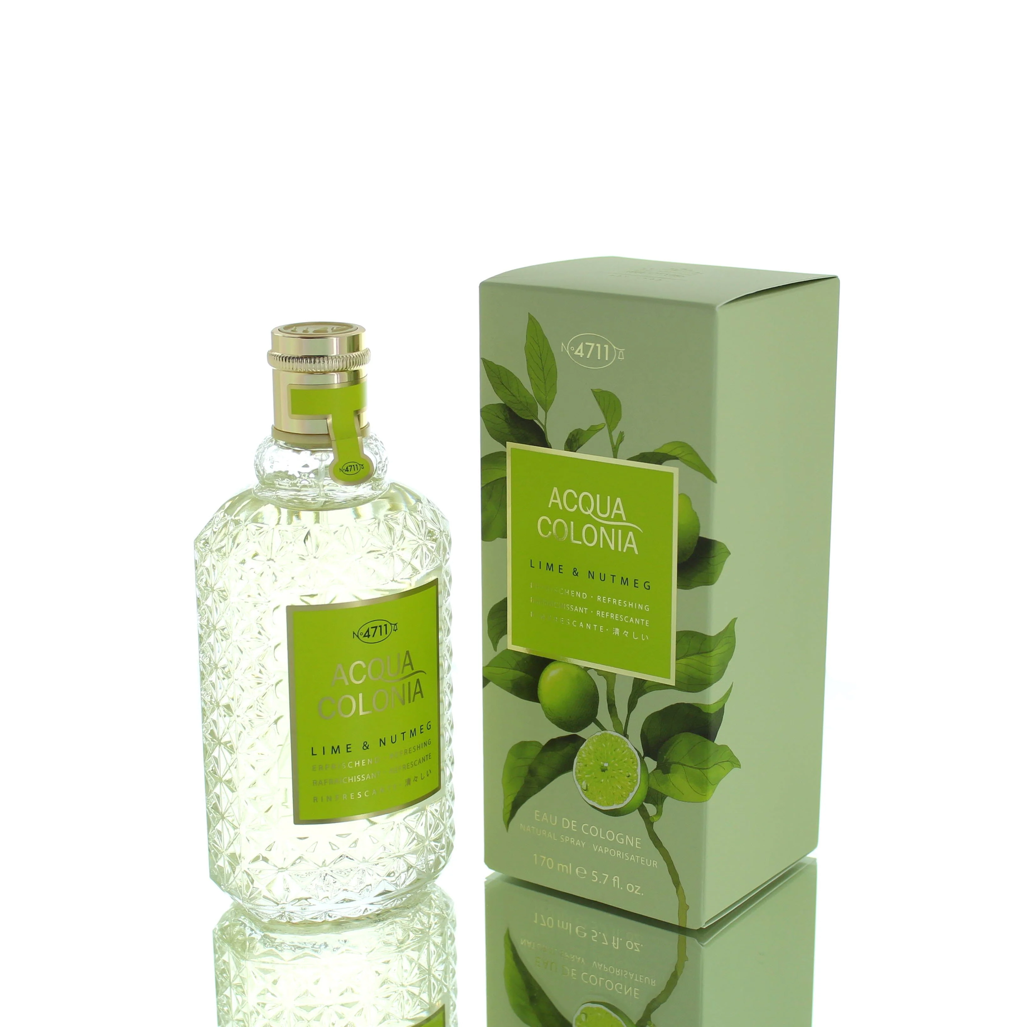 4711 Aqua Colonia Lime and Nutmeg For Man/Woman