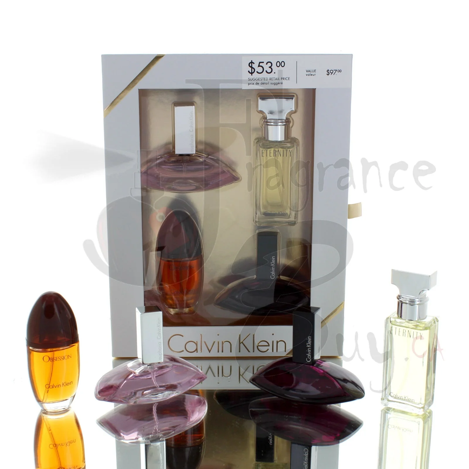 Calvin Klein CK Miniature For Woman Gift Set